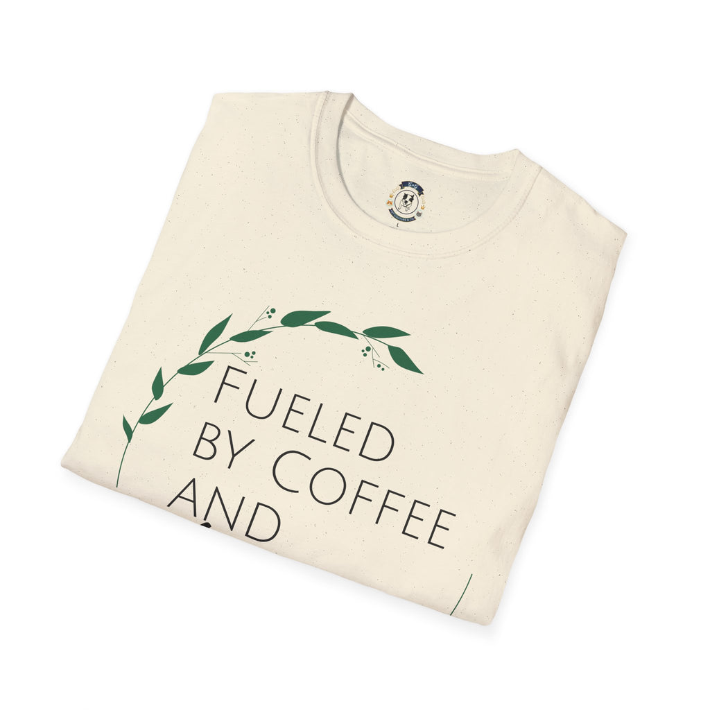 Fueled By Coffee And Anxiety-Unisex T-Shirt