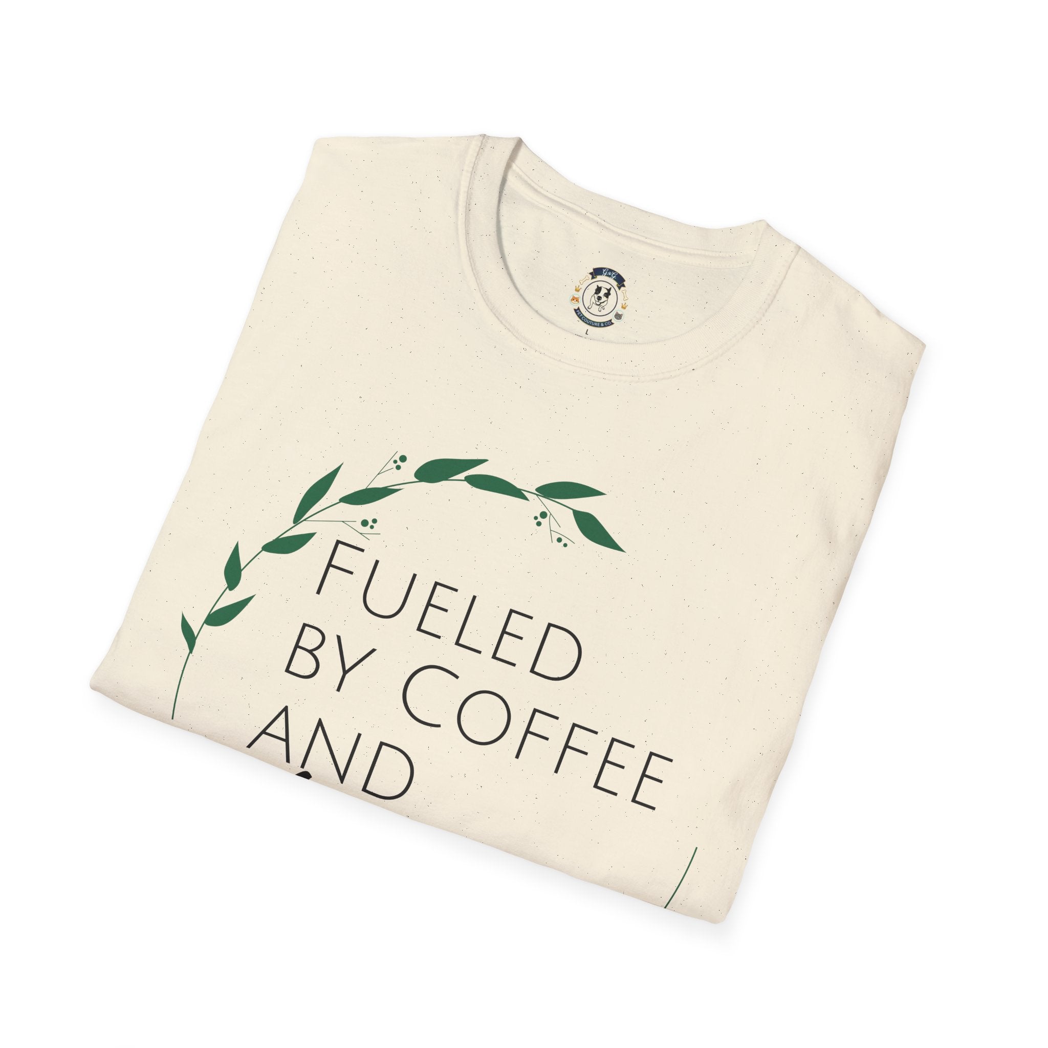 Fueled By Coffee And Anxiety-Unisex T-Shirt