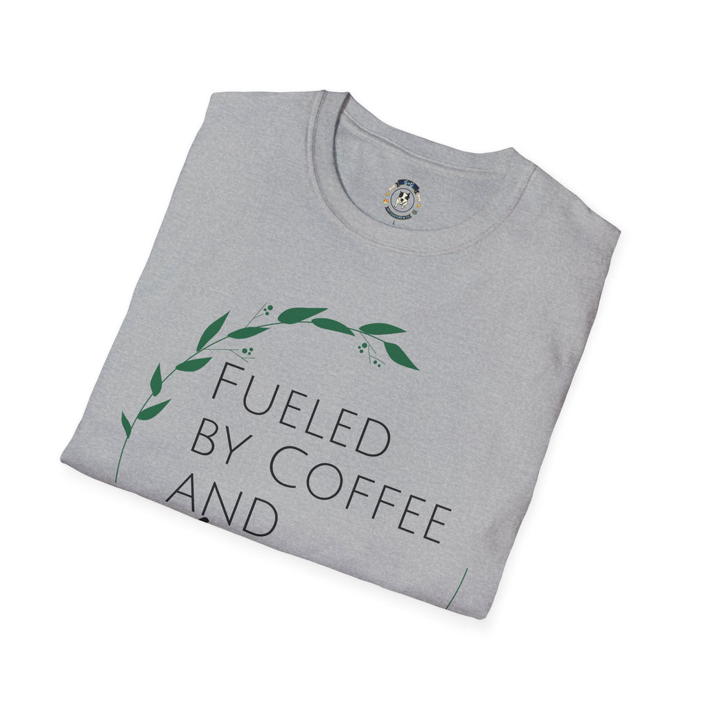 Fueled By Coffee And Anxiety-Unisex T-Shirt