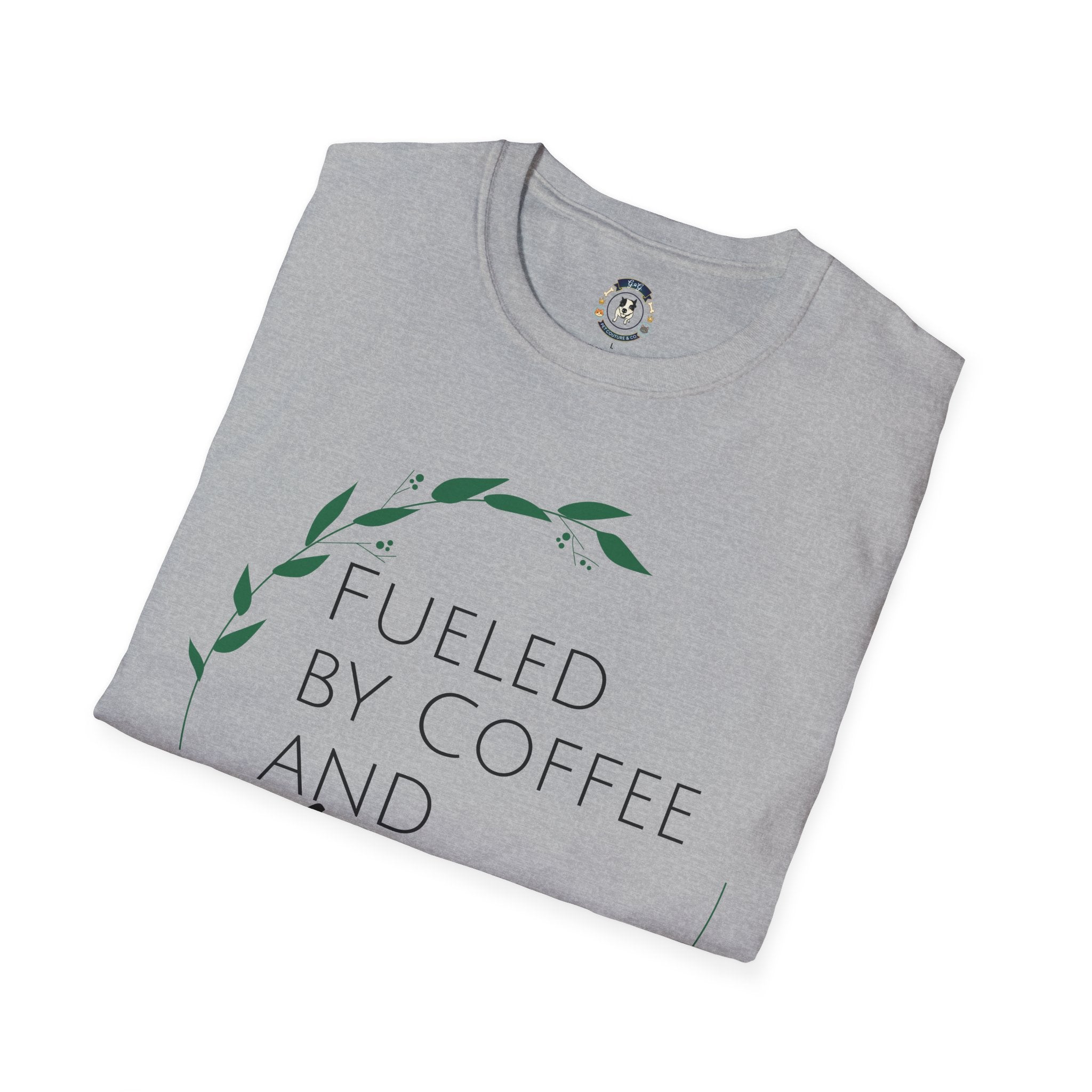 Fueled By Coffee And Anxiety-Unisex T-Shirt