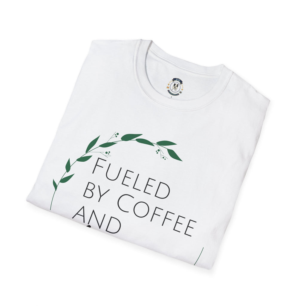 Fueled By Coffee And Anxiety-Unisex T-Shirt