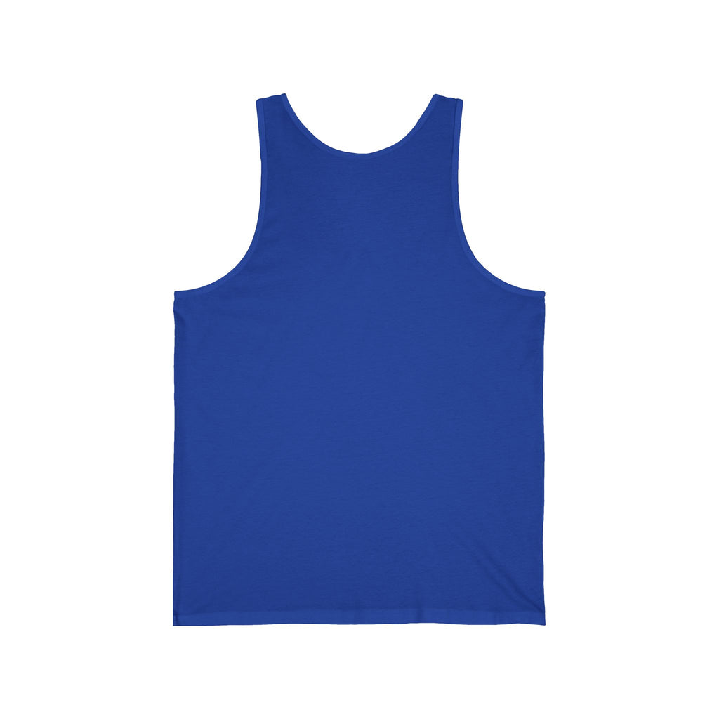 Coffee, dogs and true crime-Unisex Jersey Tank