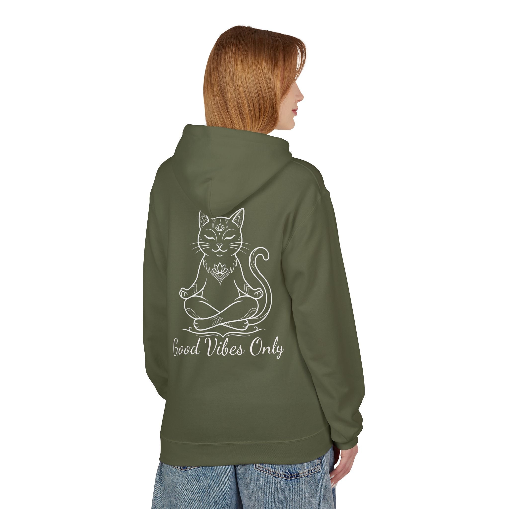 Good Vibes Only Hoodie — Classic Midweight Fleece Hoodie